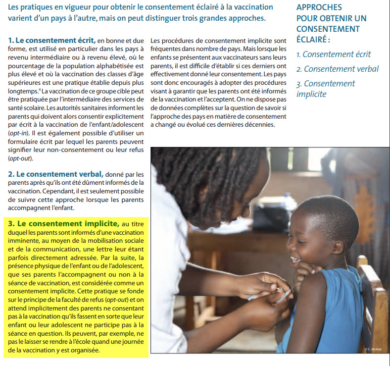 Vaccination Obligatoire: ATTENTION À LA NOUVELLE ENTOURLOUPE DU 